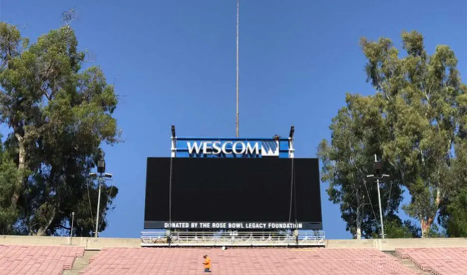 current rose bowl seating